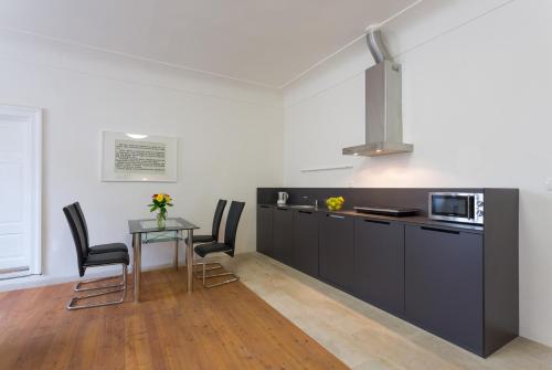 keuken, Zamecke apartmany Litomysl in Záhradí