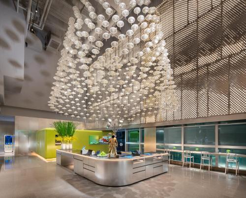 Фойє, Pagoda SSAW Hotel Bao'an Shenzhen in Шеньчжень