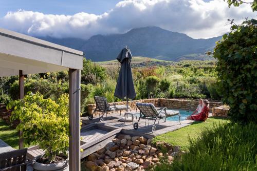 Kilátás, Angala Boutique Hotel in Simondium