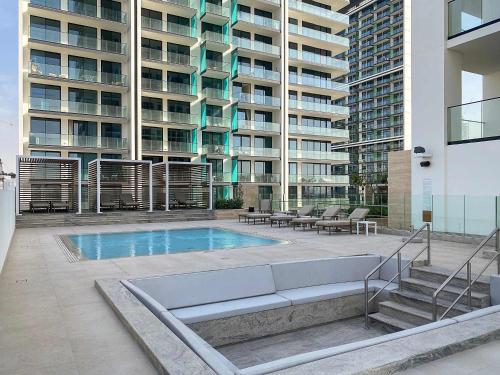 Näkymä ulkoa, 60 m² Talo alueella Jumeirah Lakes Towers, 1 makuuhuone(tta), 1 yksityistä kylpyhuone(tta) (Silkhaus Classic 1BDR Apartment | Binghatti House) in Jumeirah Village Circle