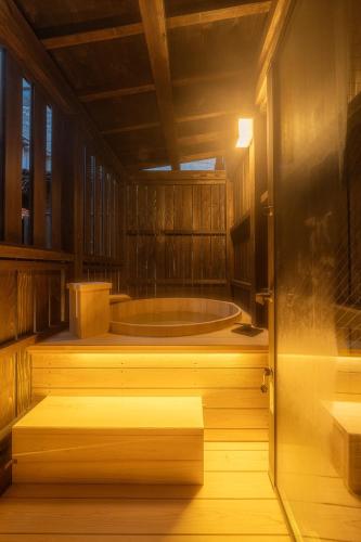 Open air bath, Kotone Kanazawa in Kanazawa