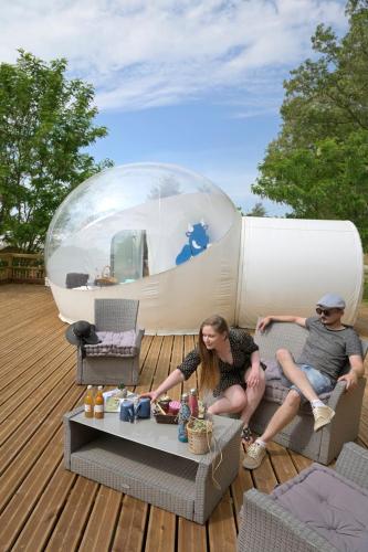 Bulle SPA Paysanne chambre d'hôte Revel-Tourdan