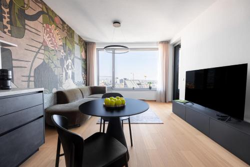 Sky Park Adam&Eve Apartment - free parking - amazing city view, Bratislava (foto 7)
