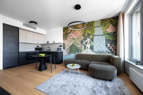 Sky Park Adam&Eve Apartment - free parking - amazing city view, Bratislava (foto 3)