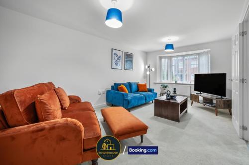 4-BR House By Townhouse Stays Short Lets & Serviced Accommodation in Birmingham with Free Parking, Garden & WiFi gîte à louer Kingshurst Hall