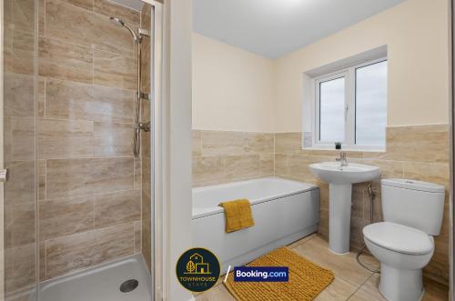 4-BR House By Townhouse Stays Short Lets & Serviced Accommodation in Birmingham with Free Parking, Garden & WiFi, Birmingham (fotografie 7)