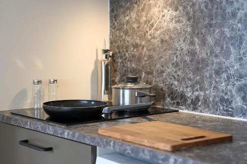 Konyha, Cozy & Fully Equipped Studio in Eindhoven 1 in Bloemenplein