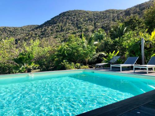 สภาพแวดล้อมโดยรอบ, Villa Bambou, vue mer, panorama sur la baie des Saintes in แตเร่ เดอ โอ