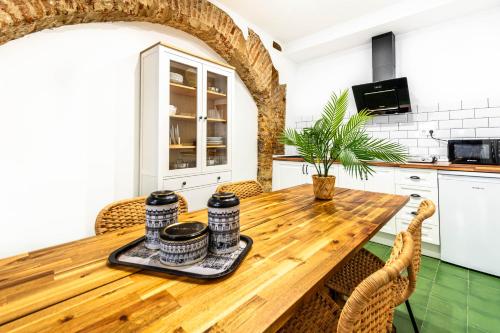 ห้องครัว, Casa Callejita del Clavel in ซาฟรา / เลเรนา