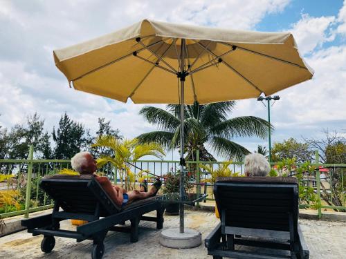 Aussicht, Dauphin Gourmand in Flic En Flac