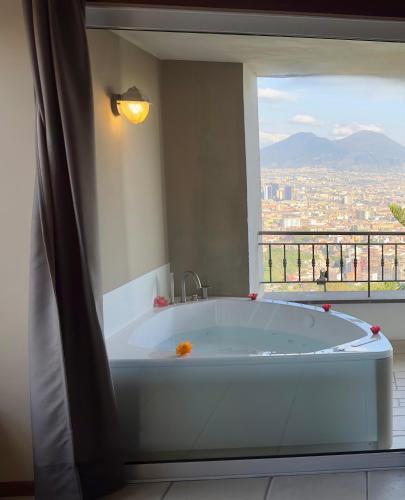 Hot tub, B&b A'Luggetella in Arenella