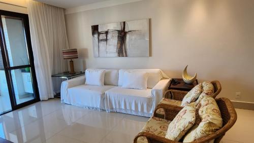 Edifício Atobá, Apartamento de 3 Suítes com Vista ao Mar, Churrasqueira na Varanda e Ar Condicionado, à 150m da Praia com Serviço Incluso, Bertioga (photo 4)