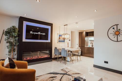 The Penthouse Luxury Central Apartment in 格洛索普