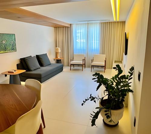 Three-Bedroom Deluxe Apartment room in Urban - Family Luxury
