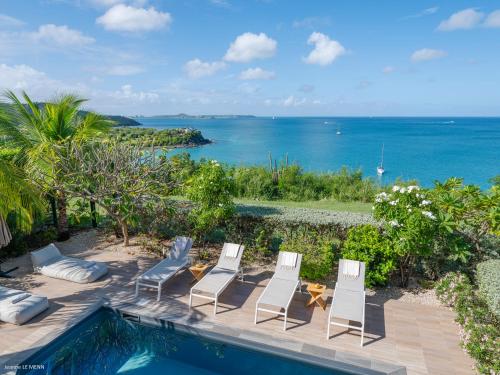 Chez Paulette à distance à pied de la plage et piscine chauffée – khách sạn tại Grand Case