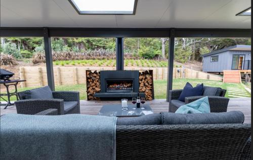 Létesítmények, Pitokuku House in Great Barrier Island