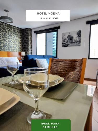 Flat Espaçoso Ibirapuera com Estrutura de Hotel Wi-fi e Recepção 24 horas 9M