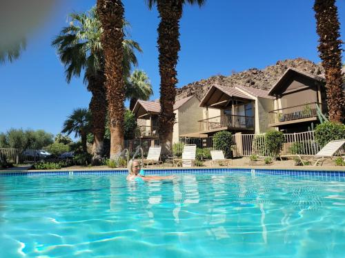 景觀, Peaceful Desert Retreat Mountain View Studio Condo Indian Wells in 印第安維爾斯