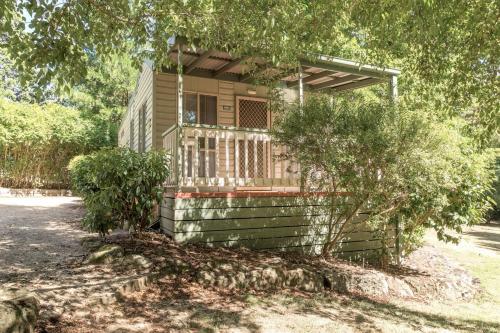 A szálláshely kívülről, Daylesford Holiday Park in Daylesford