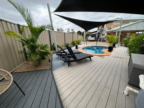 Svømmebasseng, Raintree Motel Biloela in Biloela