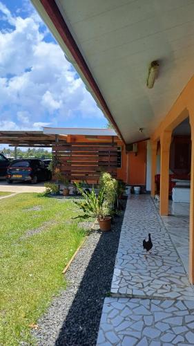 Pearl house in Isla Huahine