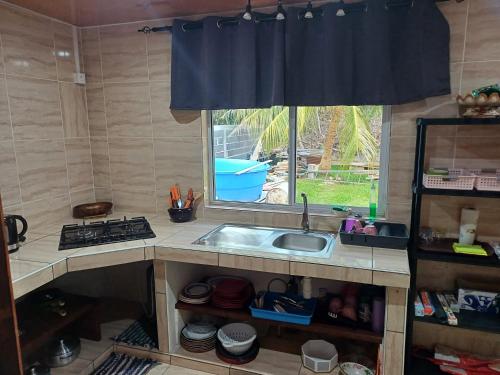 Pearl house in Isla Huahine