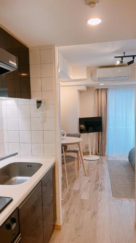 도쿄 / 동경 Dash Living Ryogoku 게스트하우스 전망