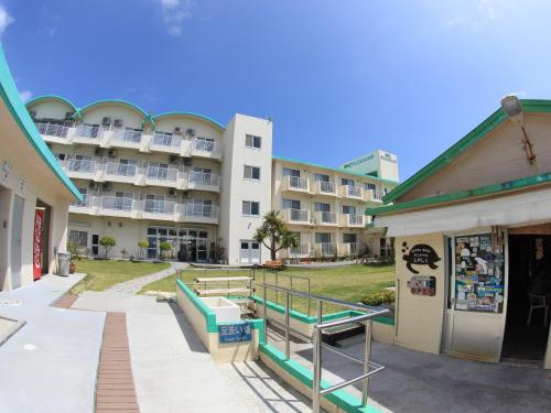 Exterior view, Tokashiku Marine Villege in Tokashiki