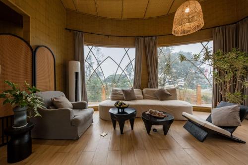 Lobby, 衡山五号山谷悬崖民宿 in Hengshan