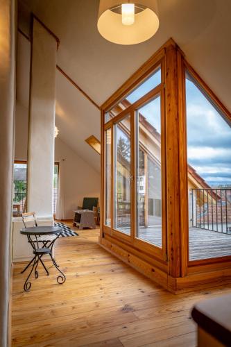 شرفة/ تراس, Pretty apartment in Landsberg am Lech