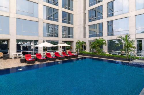 Swimming pool, Hyatt Regency Lucknow in Lucknow