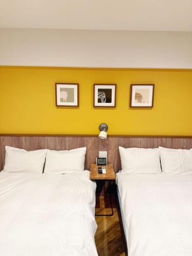 岛之内豪华双床房 步行至道顿堀3分钟