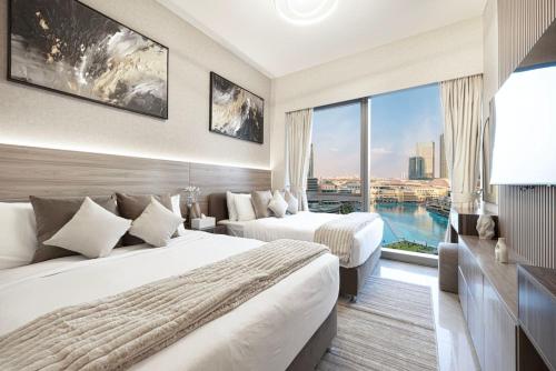 NEW Burj Khalifa and Fountains View Luxury Apt, Dubaj (zdjęcie 9)
