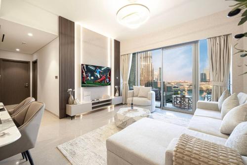 NEW Burj Khalifa and Fountains View Luxury Apt, Dubaj (zdjęcie 2)