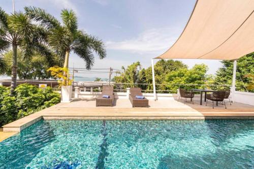 Villa Melitta, Pool, Beach, 360-SeaViews, 6-bed Thai Luxury on Best Location in Samui - 전망