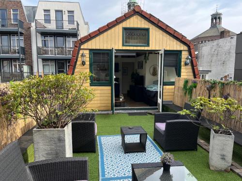 Erkély/terasz, Comfortabel studio 19 min from downtown Amsterdam in Purmerend