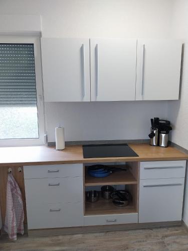 Kuchnia, Ferienwohnung 3, Nahe Augenklinik, Zentr SB besonders für Monteure (Ferienwohnung 3, Nahe Augenklinik, Zentr SB besonders fur Monteure) in Sulzbach