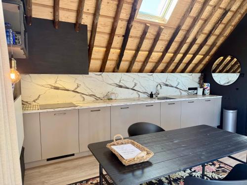 ห้องครัว, Vakantiewoning Skuur Bergen in แคมเพอร์ไดน์