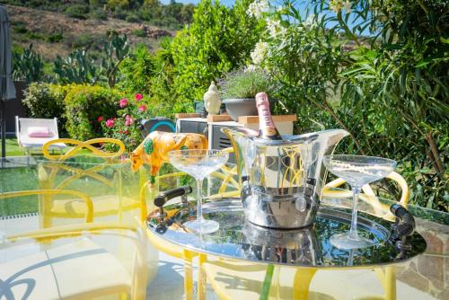 Mat og drikke, Villa Tetty - Garden & private pool near the sea in Santa Margherita di Pula