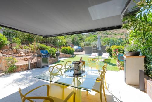 Balkong/terasse, Villa Tetty - Garden & private pool near the sea in Santa Margherita di Pula