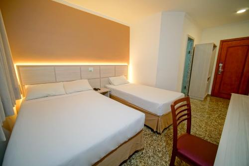 1 double bed