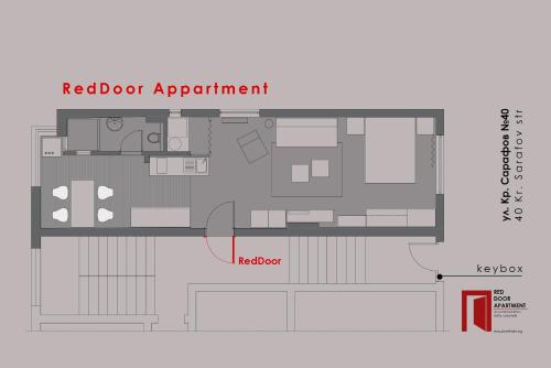 Red Door Apartment, Sofia (Foto 8)