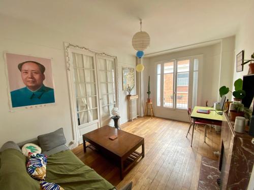 Charmant appartement artistique à Gambetta Père Lachaise, París