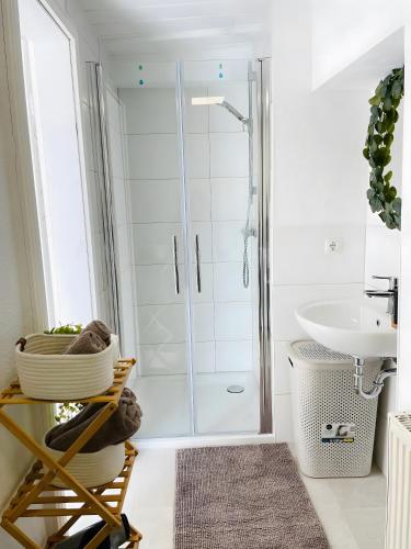 Fürdőszoba, D D Haus in Hausen bei Wurzburg