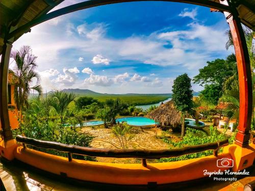 Viesnīcas āriene, Casa Maya Lodge in El Pochote