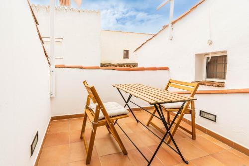 ระเบียง/ชานเรือน, Casa Callejita del Clavel in ซาฟรา / เลเรนา