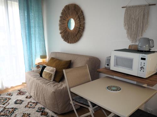 Studio, balcon et accès direct page - Location saisonnière - Dinard