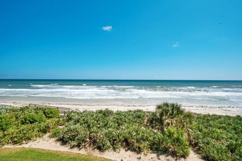 Large balcony with direct oceanfront views and access to complex pool, New Smyrna Beach (foto 10)