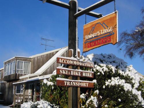 Entrance, Howards Mountain Lodge in Tongariro National Park