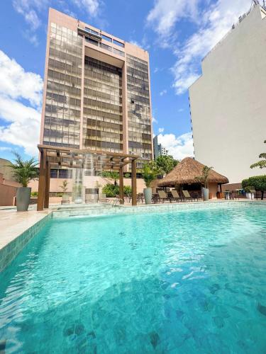 A szálláshely kívülről, Castro's Park Hotel in Goiânia